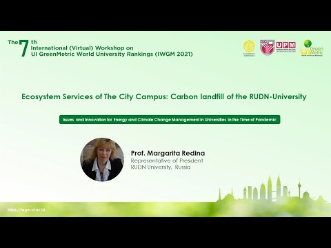 Prof. Margarita Redina, Representative of President, RUDN University, Russia