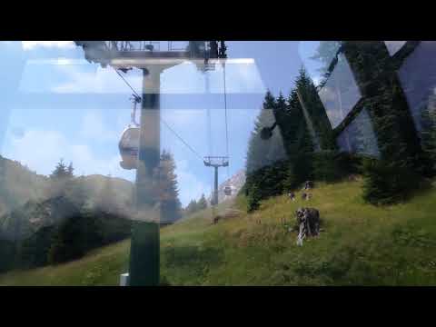 Risalita integrale cabinovia Agamatic "Pradel - Rodella" - Val di Fassa / Cableway