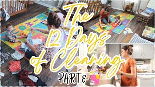 12 DAYS OF CLEANING | SPRING CLEANING | PART 8 | CLEANING, ORGANIZING, & DECLUTTERING MOTIVATION