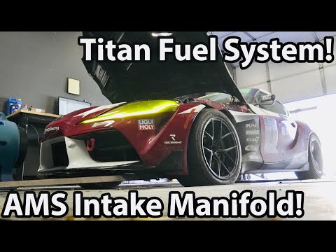 Fighting Heat Soak & Fuel Starve! Time Attack Supra Upgrades with AMS & Titan! - Project TA90 #39