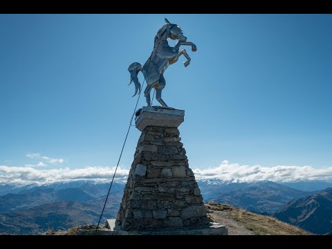 Le Cheval Noir - 2832m - Massif de la Vanoise .