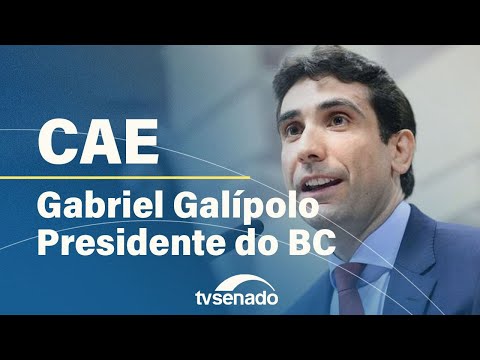 Presidente do Banco Central, Gabriel Galípolo, fala à CAE sobre política monetária