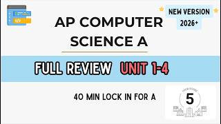 AP CSA Full Review | Cram 2026 |