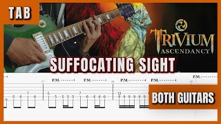 Trivium - Suffocating Sight - Guitar cover with tabs | lesson | tutorial