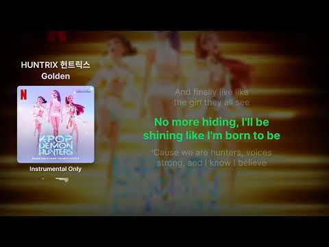 HUNTRIX 헌트릭스 - Golden - Clean instrumental MR Inst