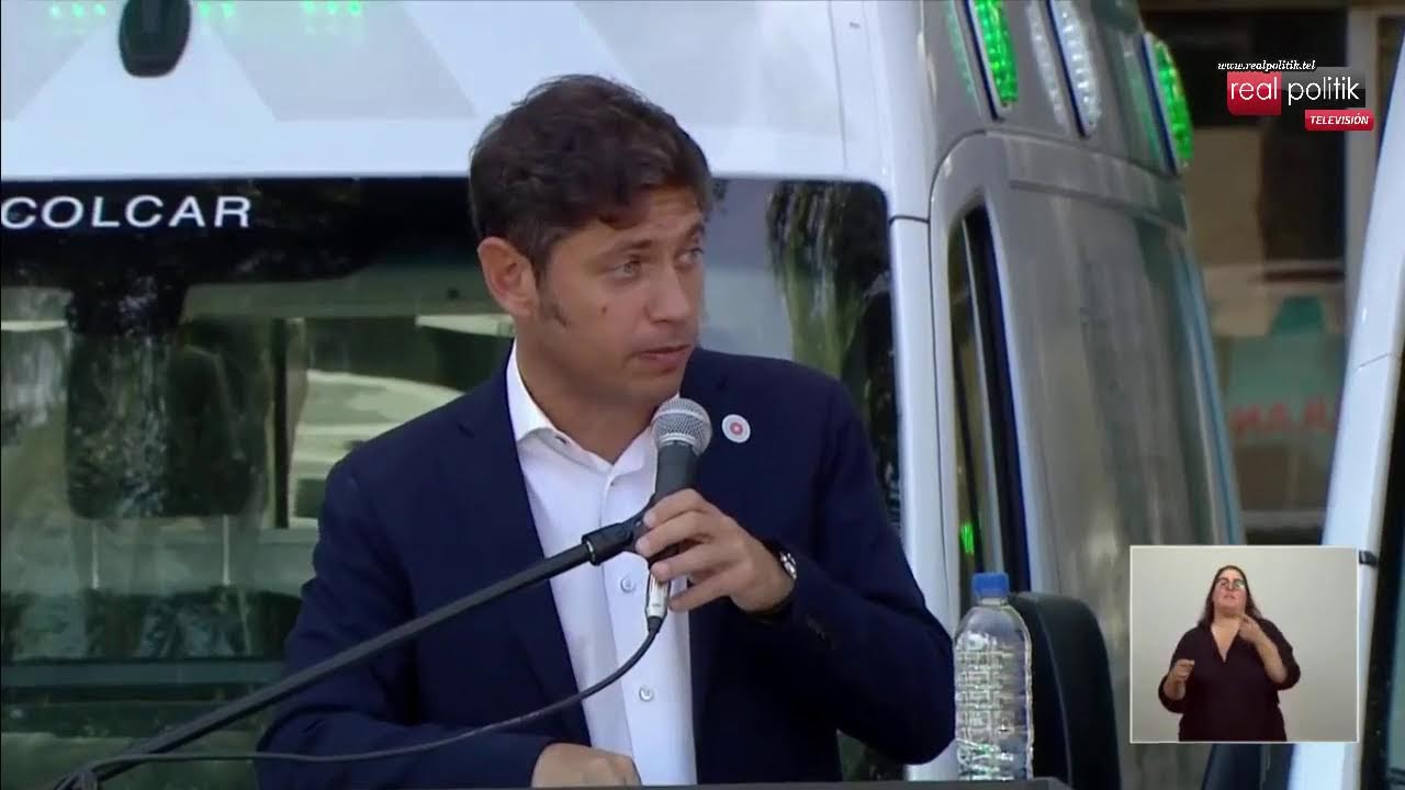 Kicillof, Kreplak y Mario Secco entregaron 199 nuevas ambulancias a municipios