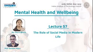 Lecture 57: The Role of Social Media in Modern Life