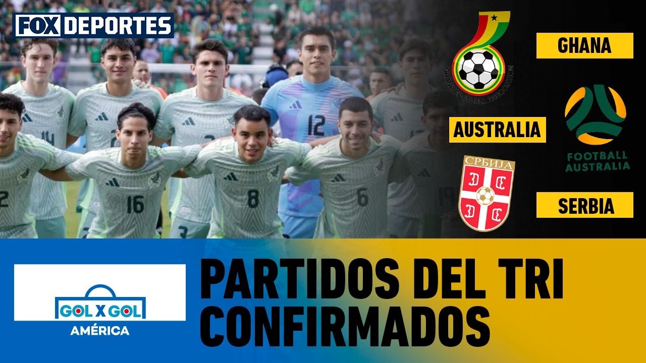 ⚽🇲🇽 PARTIDOS CONFIRMADOS | México enfrentará a tres rivales previo al Mundial | GolXGol