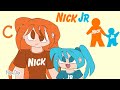 Letter C Nick Jr Father And Son Nickelodeon Noggin Face TV Moose Zee Feetface