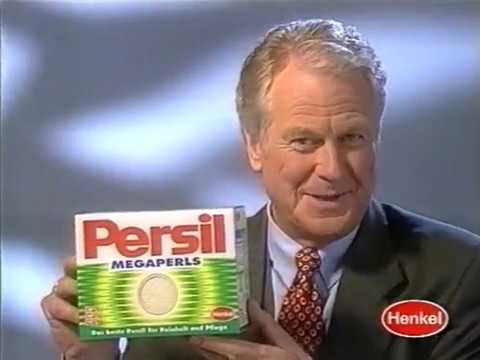 Persil Megaperls Werbung Persil-Mann 1995