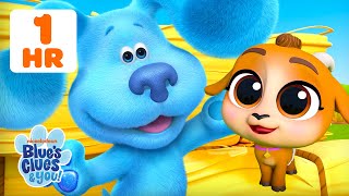 1 Hour of Color Games with Blue & Barnyard Daycare Friends! 🎨 | Blue's Clues & You!