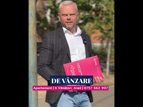 Apartament 2 camere,  6 Vânători Arad — Video