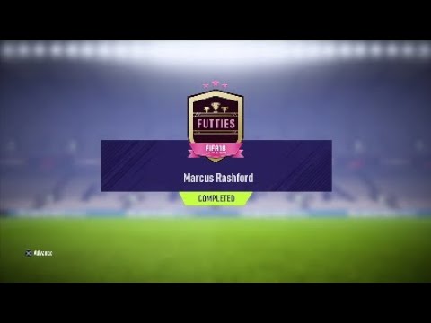 MARKUS RASHFORD FUTTIES WINNER SBC