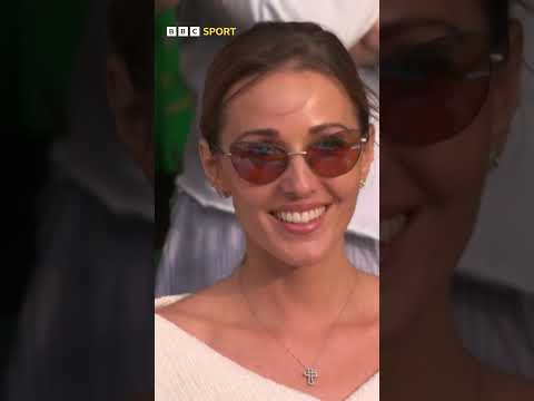 Novak Djokovic couldn’t hold back the tears when his son smiled at him 🥹 #Wimbledon #iPlayer