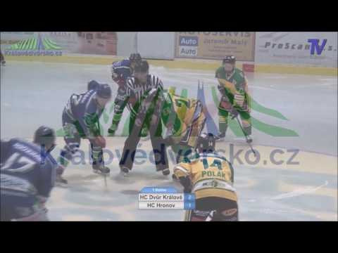 Sestřih gólů třetího semifinále mezi HC Rodos a Wikov Hronov