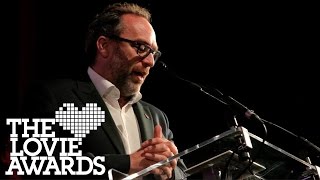 Jimmy Wales Presents to Emerging Entrepreneur Lily Cole
