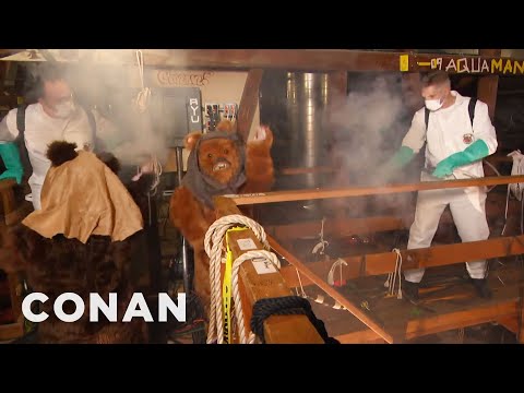 Ewoks Have Infested The CONAN Studio! | CONAN on TBS