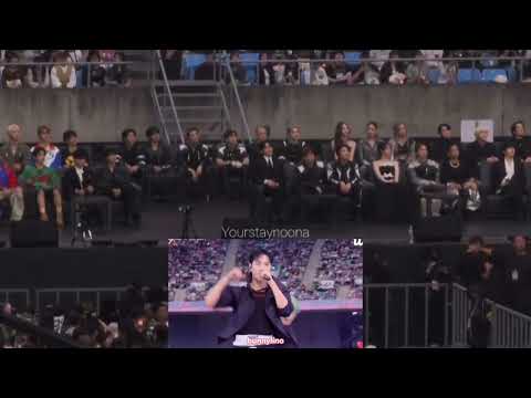 StrayKids, Ateez, ADP, Yoona reaction to NEXZ @ AAA 2025 