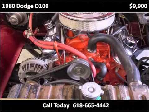 1980 Dodge D100 (CC-766521) for sale in Louisville, Illinois