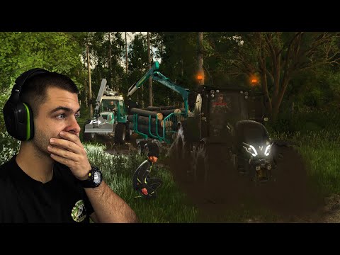 VALTRA OBSTALA V BLATU MED GOZDARSTVOM! (DIVJA FARMA #3) [FS25 SLO]