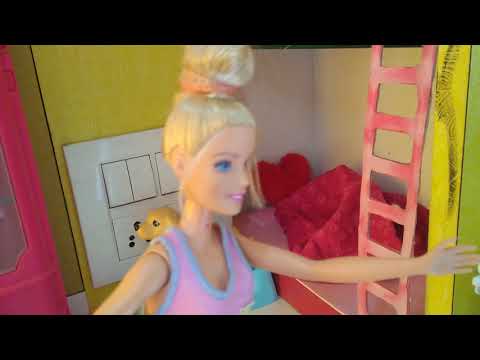 Barbie's morning routine
