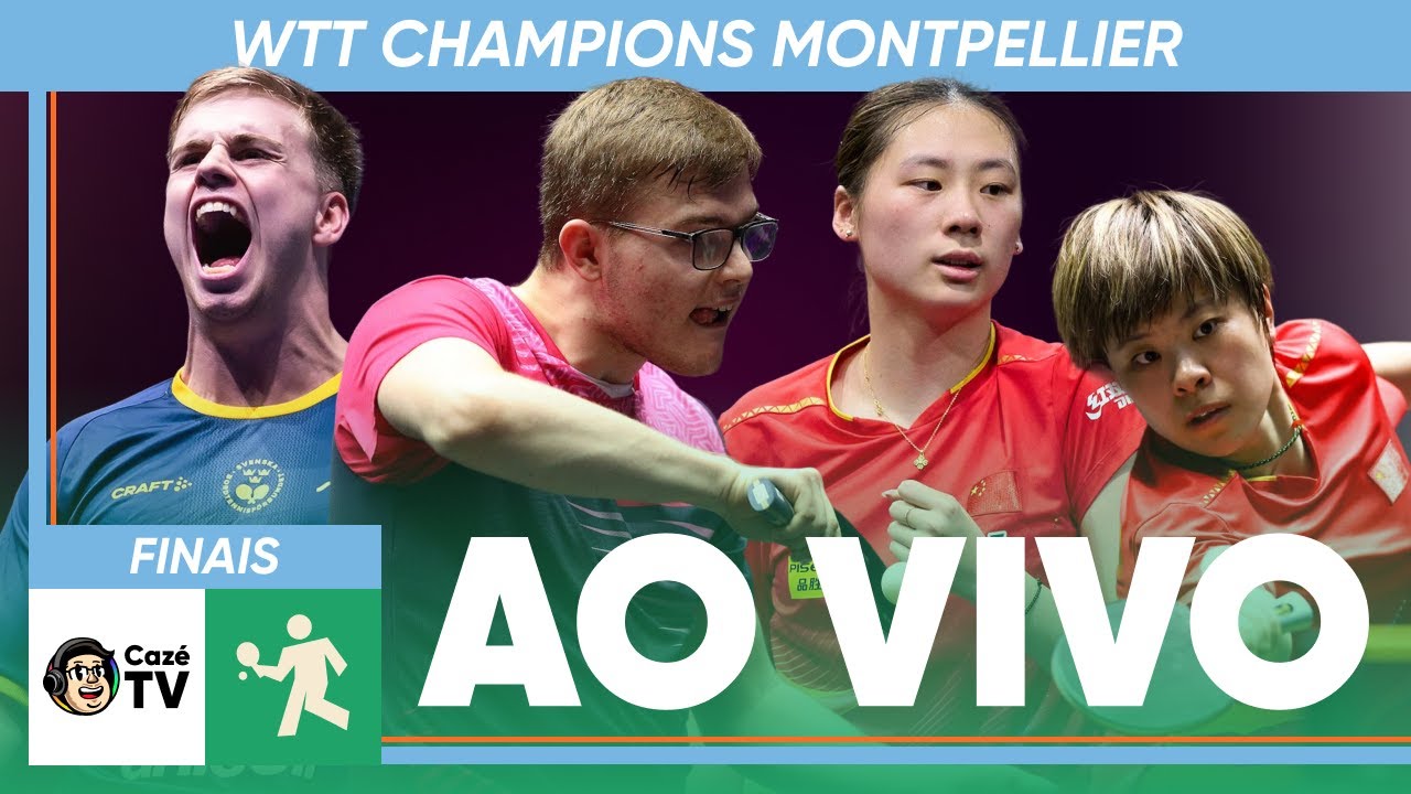 TÊNIS DE MESA | FINAIS DO WTT CHAMPIONS DE MONTPELLIER