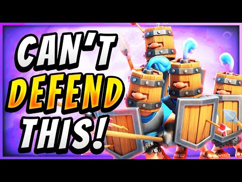 WARNING: RAGE ROYAL RECRUITS DECK IS UNSTOPPABLE! — Clash Royale
