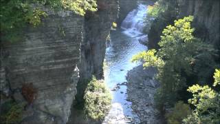 preview picture of video 'Ithaca Gorge, Ithaca, NY'