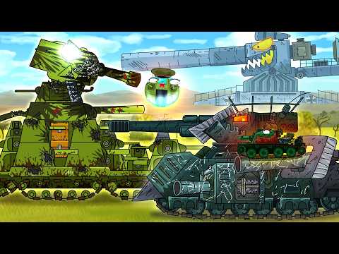 THE REBIRTH OF THE KV-44! Creating a new monster - Cartoons about tanks