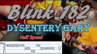 How To Play "Dysentery Gary" by Blink 182 - Guitar Lesson (with guitar tab!)