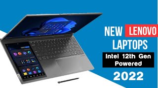 Top 5 : New Lenovo Laptops Powered by Intel 12th G