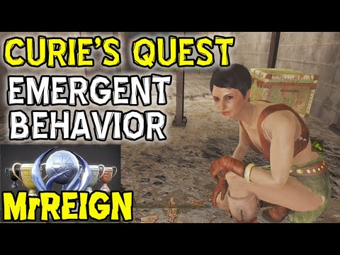 FALLOUT 4 - EMERGENT BEHAVIOR - Curie's Personal Quest - Combat Medic Perk