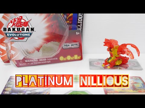 PYRUS PLATINUM NILLIOUS (Core) Single Pack | Bakugan Evolutions | BAKUGAN UNBOX