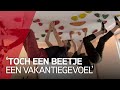 Klimfanaten bouwen klimmuur in slaapkamer