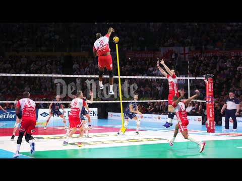 He is Amazing !!! This Volleyball Player Has 389cm Vertical Jump