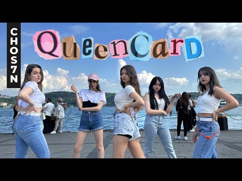 [KPOP IN PUBLIC TÜRKİYE] (G)I-DLE) ((여자)아이들) - 'QUEENCARD (퀸카)' Dance Cover by CHOS7N