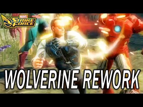 Wolverine Rework - Coulson Kit Gameplay - MARVEL Strike Force - MSF