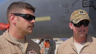 USAF’s Privette & Powell on F-15E Strike Missions in Contested Airspace video