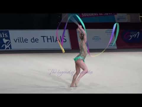 Hélène KARBANOV (FRA) ribbon - 2023 Grand Prix Thiais AA