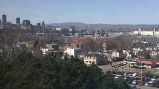 preview picture of video 'Québec (ville) vue de Lévis / Quebec city from Levis.'
