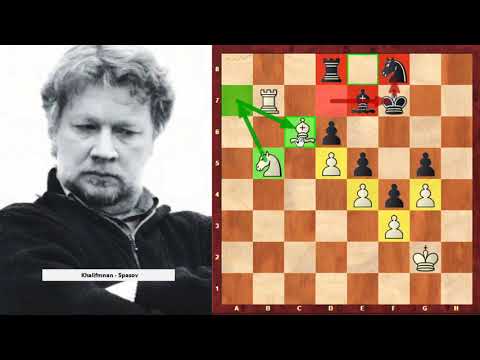 Learn Chess from Alexander Khalifman ( Chess Strategy lesson )
