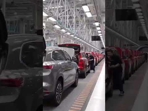 Thumbnail for TOGG seri üretim görüntüleri... Togg electric car production and factory in Türkiye #shorts #togg by TOGG