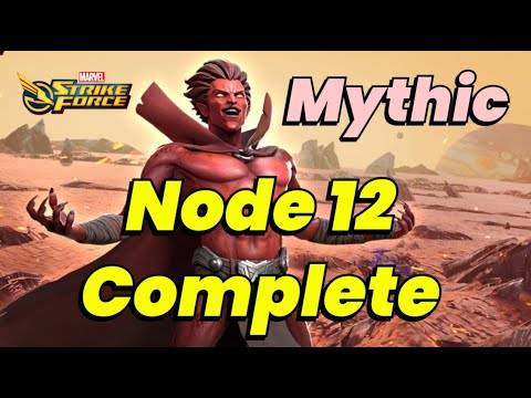 Dark Dimension 7: Node 12 COMPLETED! MYTHIC NOT BAD! DD7 Mephisto | MARVEL Strike Force - MSF