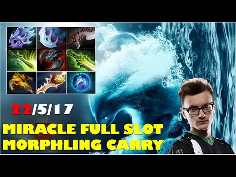 OMG!! Insane Miracle Full Slot Morphling Versus ILTW Troll Hard Carry World War (Dota 2)