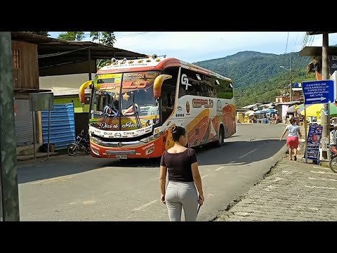 Vía San Lorenzo Esmeraldas Ibarra Parroquia de Lita, Espejo Pullman Carchi_ Buses Ecuatorianos Marco