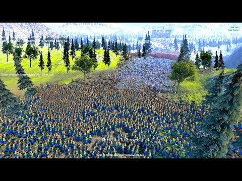 Mummy Army Lays Siege to Ancient Medieval Heroes Castle UEBS