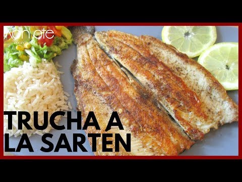 TROUT IN A FRYING PAN (English Subtitles) | How to fry trout on a frying pan | delicious and healthy
