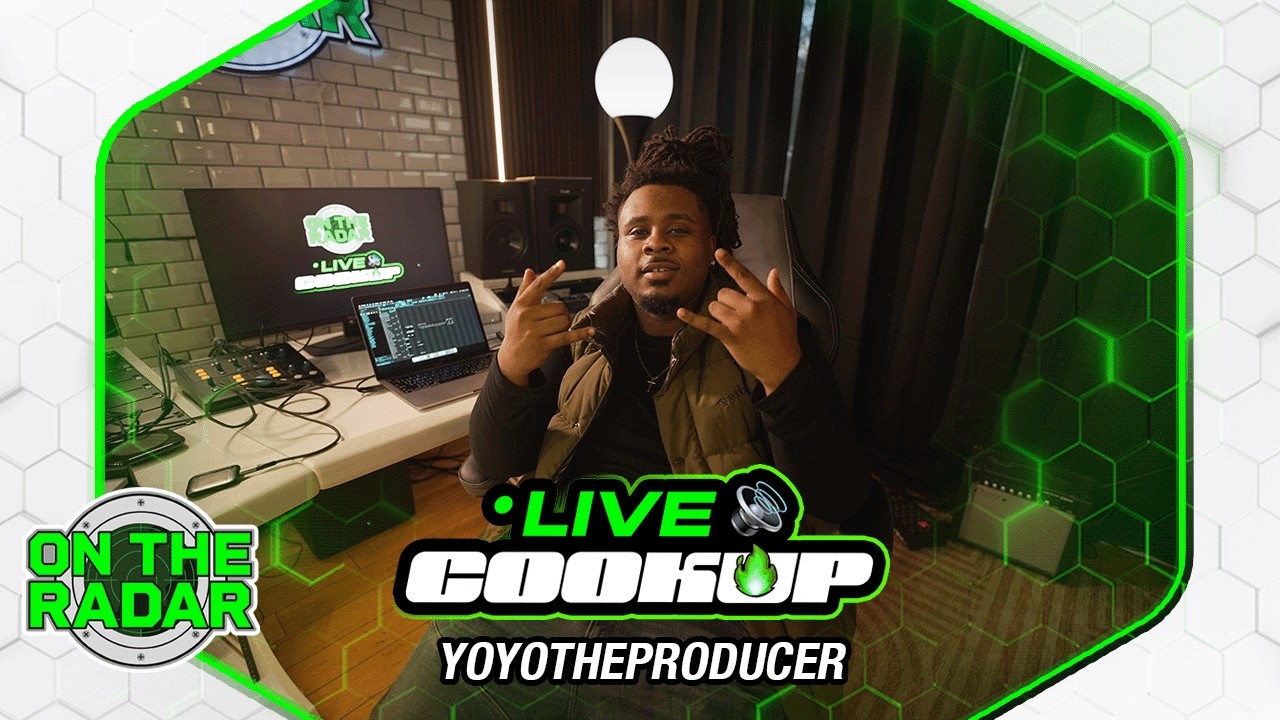 Yoyotheproducer Makes a CRAZY Beat in 5 Minutes! 🔥 | Live Cookup (On The Radar)