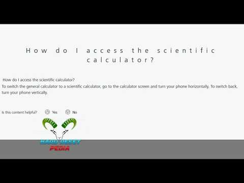☑️ Access Scientific Calculator HUAWEI Mate 10 Pro