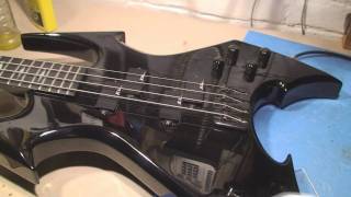 Video thumbnail for B.C. Rich Beast Bass Guitar Repair and Demo by Dave's World of Fun Stuff